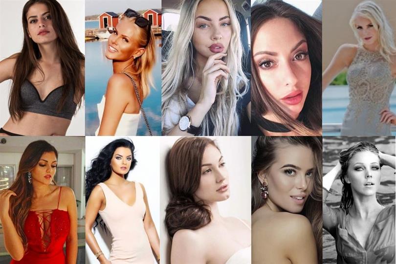 Miss Universe Sweden 2018 Meet the Contestants