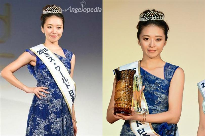 Chika Nakagawa crowned Miss World Japan 2015