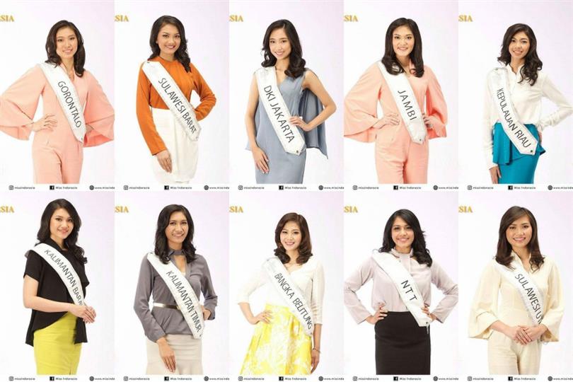 Miss Indonesia 2017 Meet the finalists