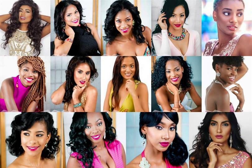 Miss Universe Guyana 2016 Meet the contestants