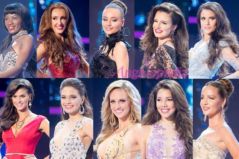 Miss Grand International 2015 Top 10 finalists