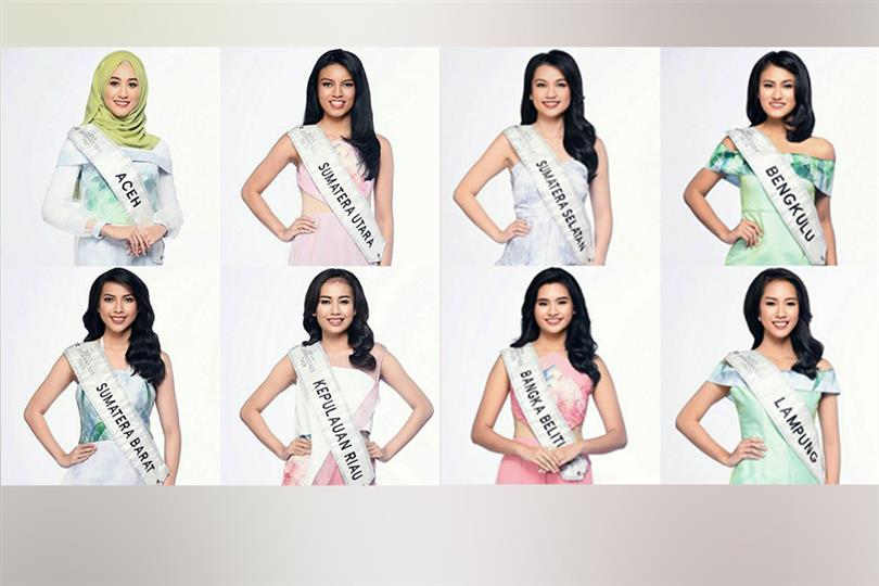 Meet the contestants of Miss Indonesia 2018 for Miss World 2018