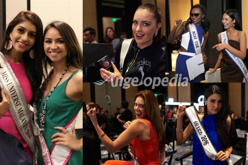 Miss Universe 2016 contestants Registration and Fitting Process