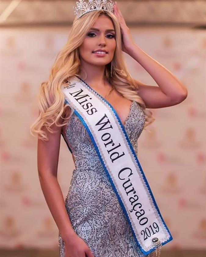 Sharon Meyer crowned Miss World Curacao 2019