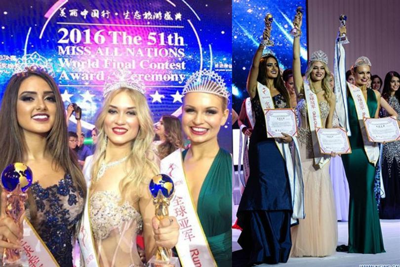 Laura Skutana of Latvia crowned as Miss All Nations 2016