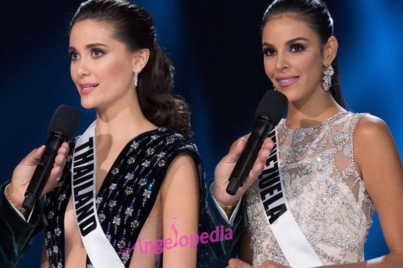 Miss Universe 2017 Question and Answer Round of Top 5