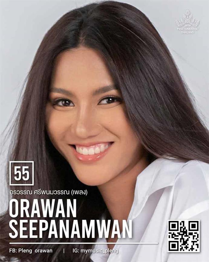 Pre-preliminary Top 20 favourites for Miss Universe Thailand 2019