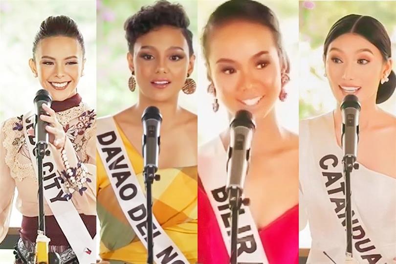 Preliminary Interview Miss Universe Philippines 2020 Favourites Top 8