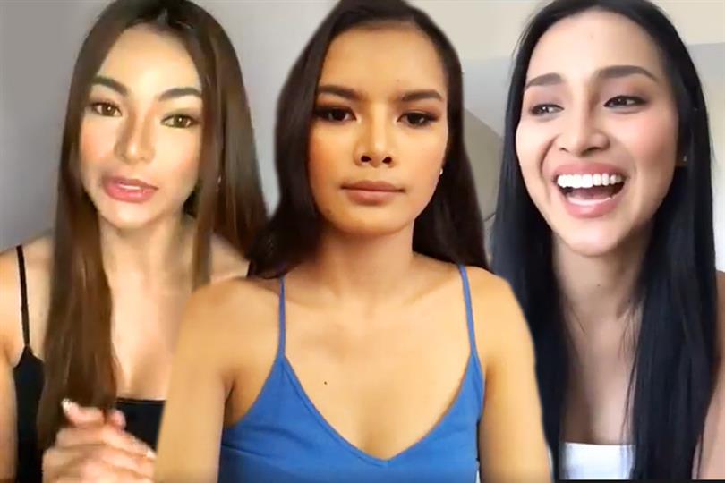 Binibining Pilipinas 2019 queens get together with Binibining Pilipinas 2020 delegates to raise funds virtually