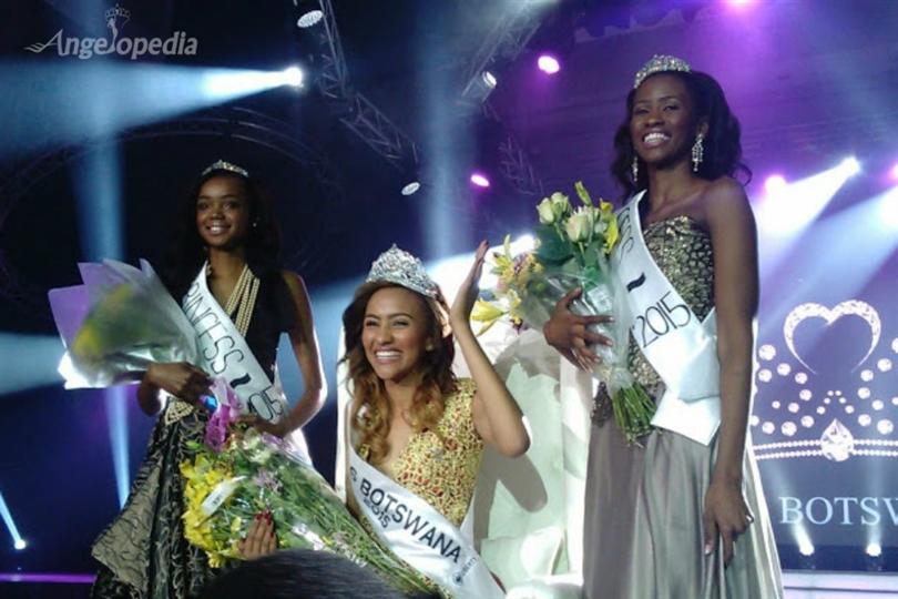 Seneo Paige Mabengano crowned Miss Botswana 2015