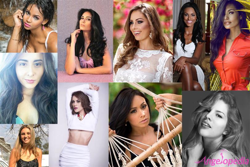 Miss Costa Rica 2015 Ten finalists to attend the Press Presentationon July 2' 2015