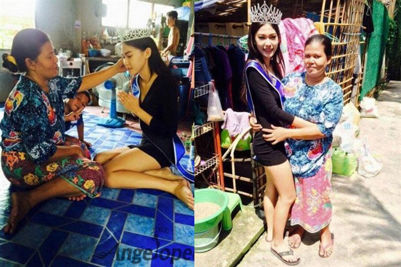 Khanittha Phasaeng A Garbage Collector crowned Miss Uncensored News Thailand