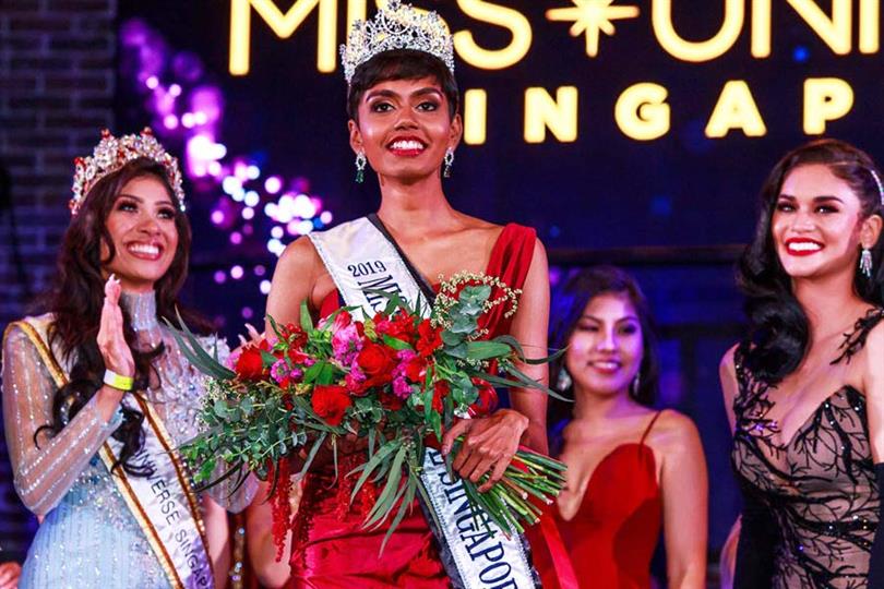 Mohana Prabha Indian Origin Beauty Crowned Miss Universe Singapore 2019