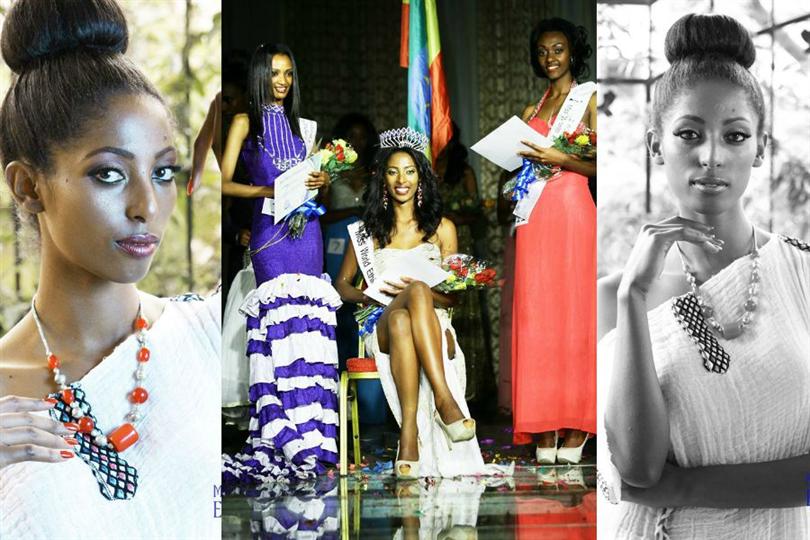 Kisanet Teklehaimanot crowned Miss World Ethiopia 2015