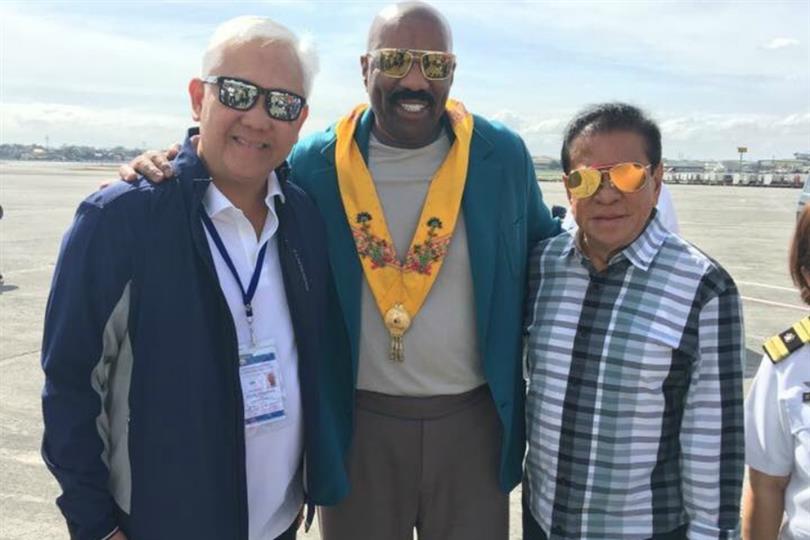 Steve Harvey arrives in Philippines for Miss Universe finals