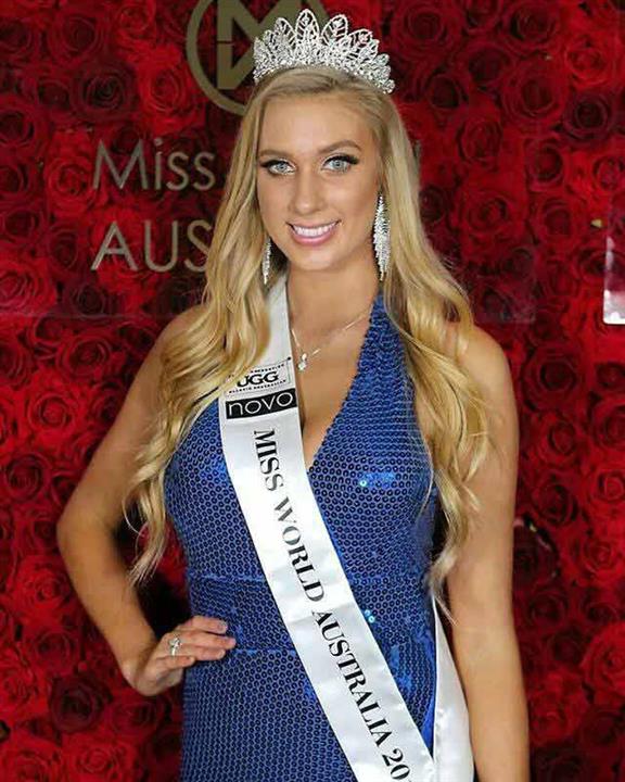 Sarah Marschke crowned Miss World Australia 2019