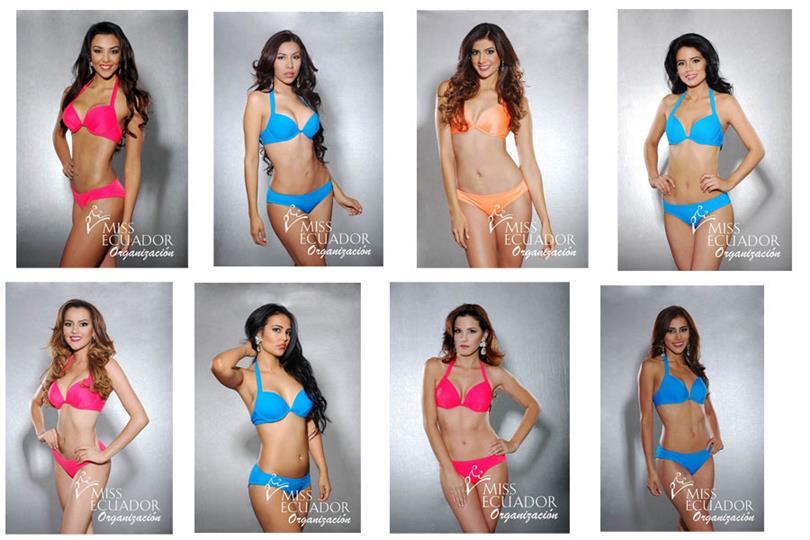 Miss Ecuador 2017 finalists stole the thunder in the official Swimsuit photoshoot