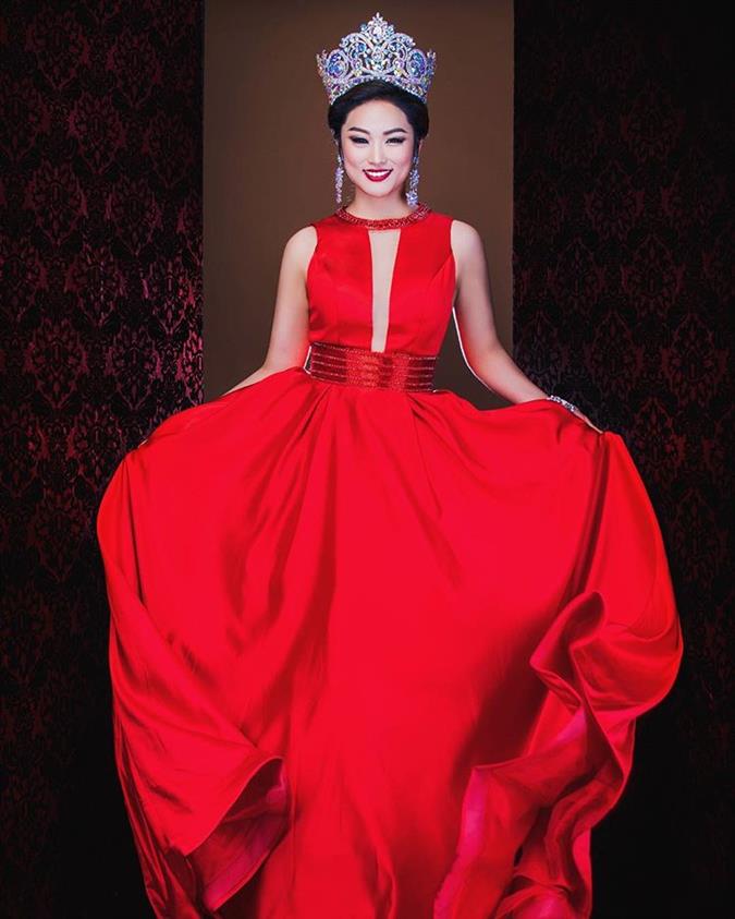 Rachel Adrienne Miss Global Korea 2018, our favourite for Miss Global 2018