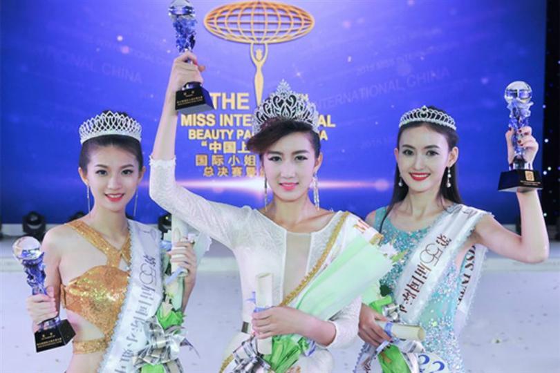 Liu Xinyue crowned Miss International China 2015