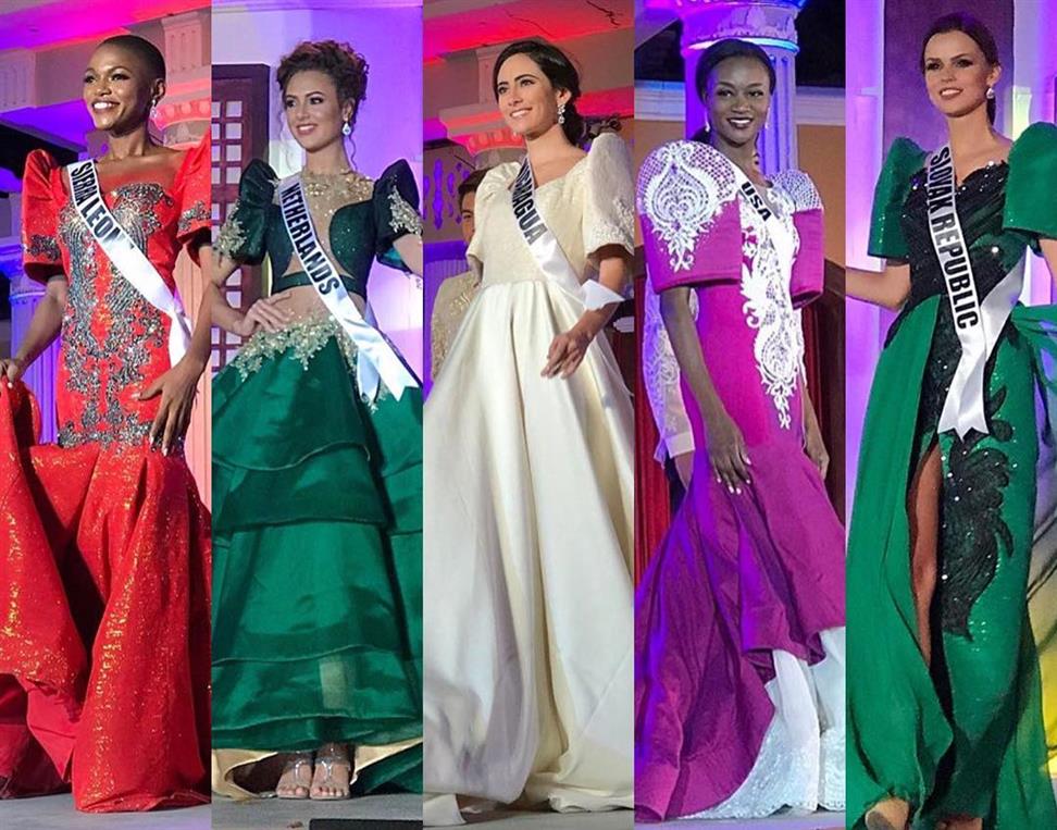 Miss Universe 2016 contestants attend Terno Fashion Show