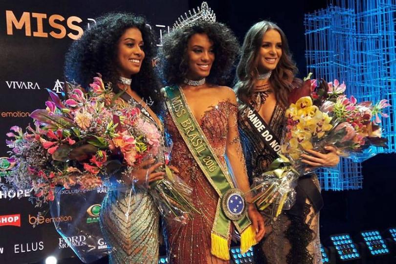Raissa Santana of Paraná crowned as Miss Universe Brazil 2016