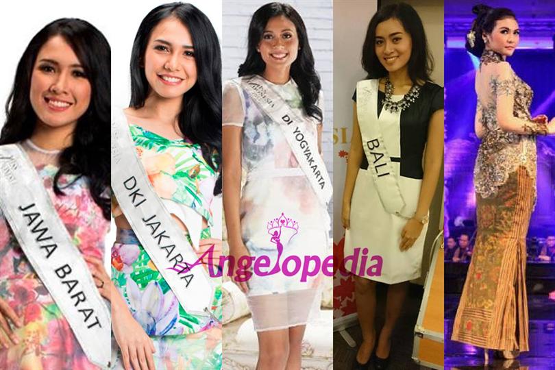 Miss Indonesia 2015 top 15 finalists