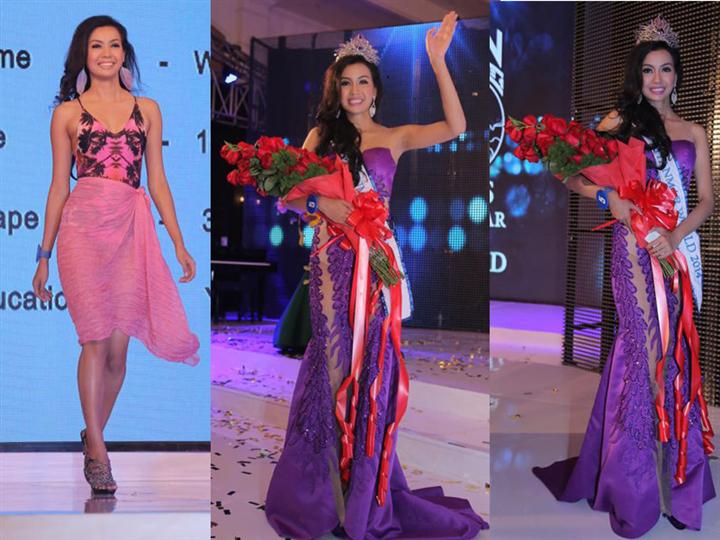 Miss Myanmar World 2014 Winner Wyne Lay