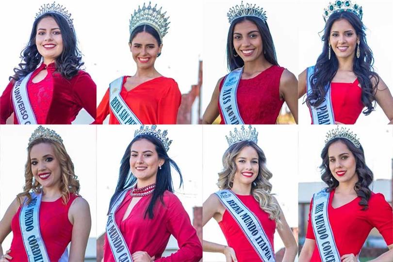 Reinas de Belleza del Paraguay 2019 Meet the Delegates