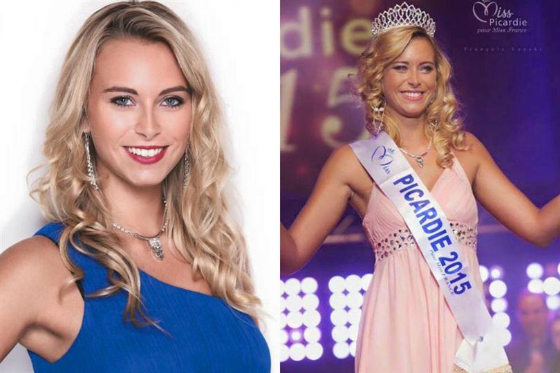 Emilie De Laplace crowned Miss Picardie 2015