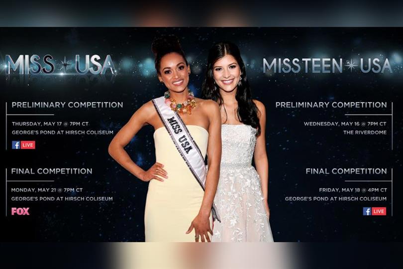 Miss USA 2018 and Miss Teen USA 2018 Show Information