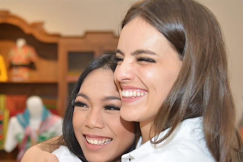 Beauty Queen Duo Miss World 2018 and Miss Indonesia 2018 spread the message of love on Valentines Day to all 