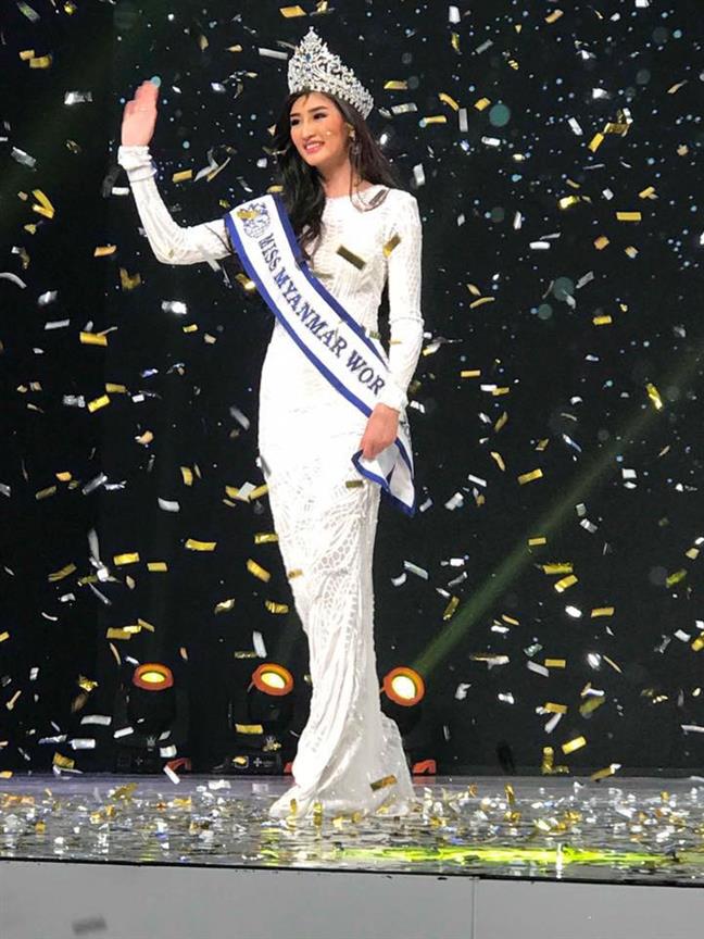 Han Thi crowned Miss Myanmar World 2018