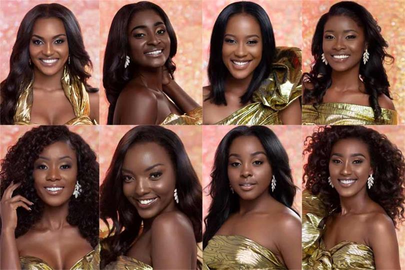 Miss Haiti 2019 contestants are Marlyne Asie Ledoux (Age: 25 Years), Darlin...