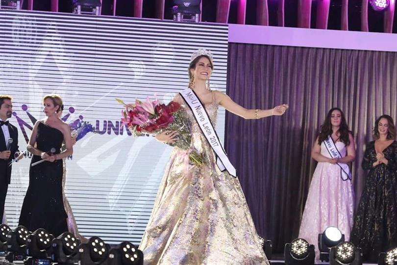 Andrea Merodio crowned Mexicana Universal Nuevo León 2017 for Mexicana Universal 2018