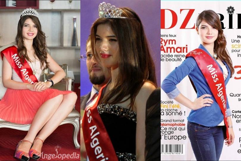 Rym Amari Miss Algeria 2013 to compete at Miss World 2015