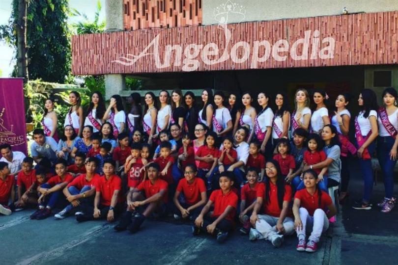 Miss Asia Pacific International 2016 contestants visit My Father’s House, Manila