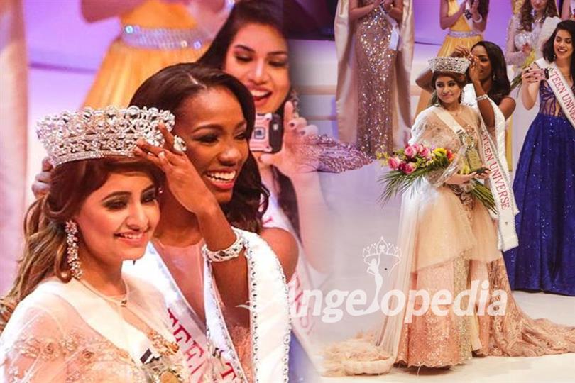 Srishti Kaur from India crowned as Miss Teen Universe 2017