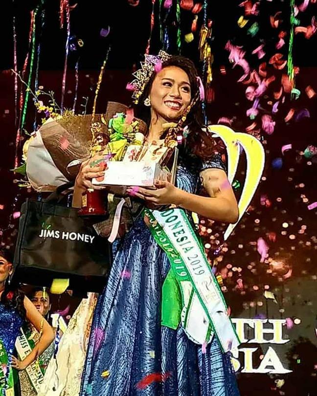 Cinthia Kusuma Rani crowned Miss Earth Indonesia 2019 