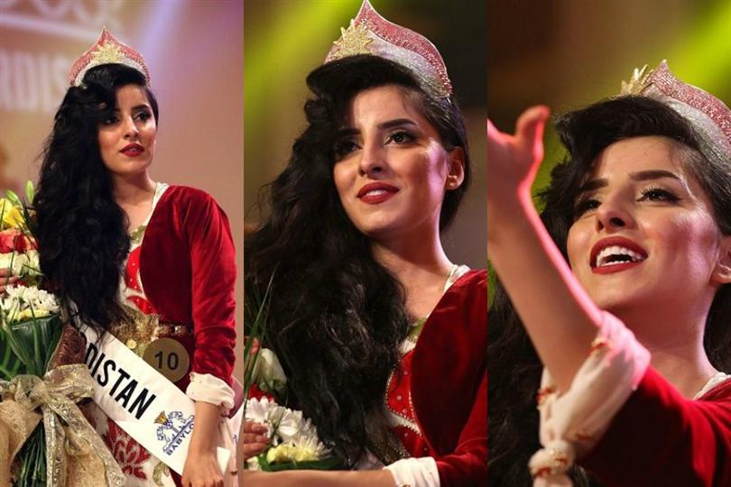 Zhalia Sirwan crowned as Miss Kurdistan 2016