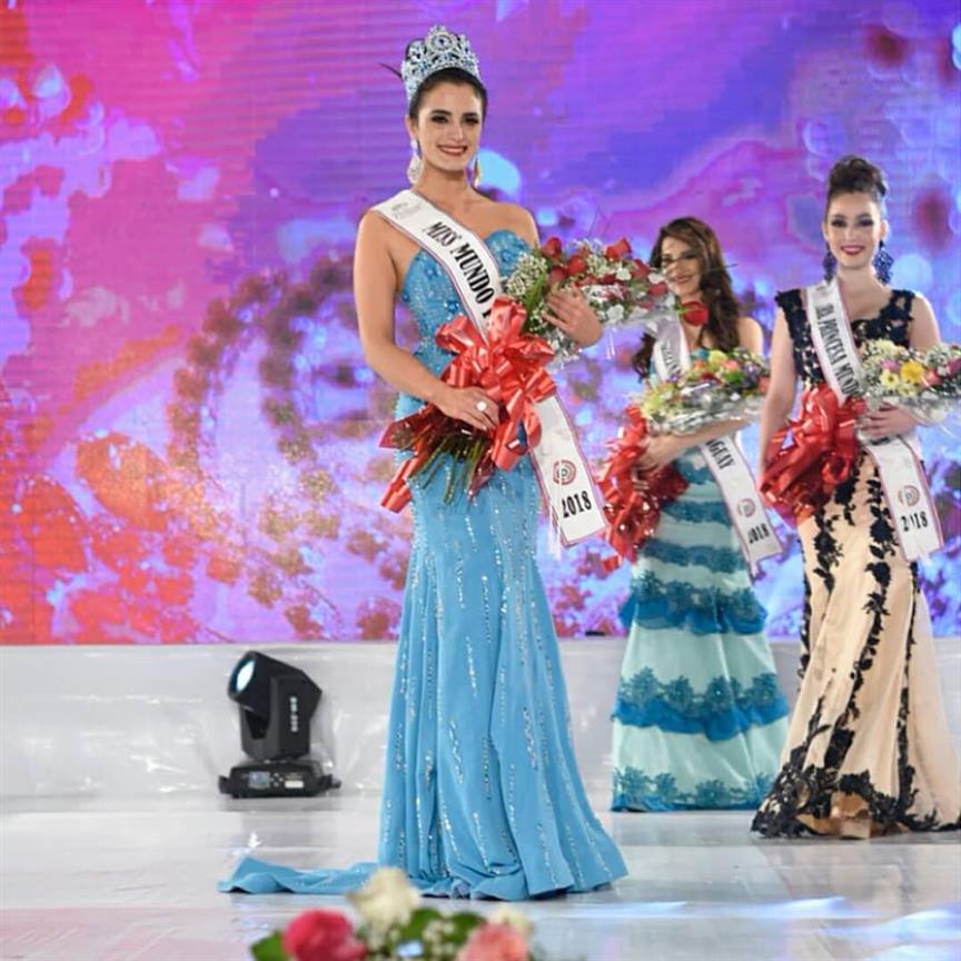 Maquenna Gaiarín Díaz crowned Miss World Paraguay 2018