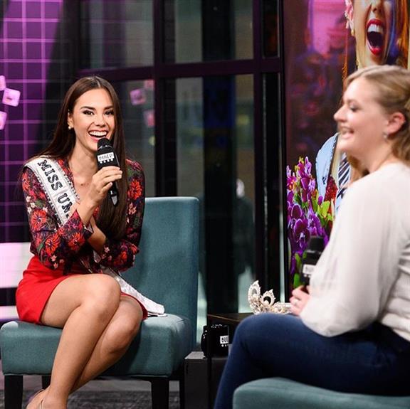 Beauty pageants, communities, passions and more on Catriona Gray's Day 2 of USA Media Tour