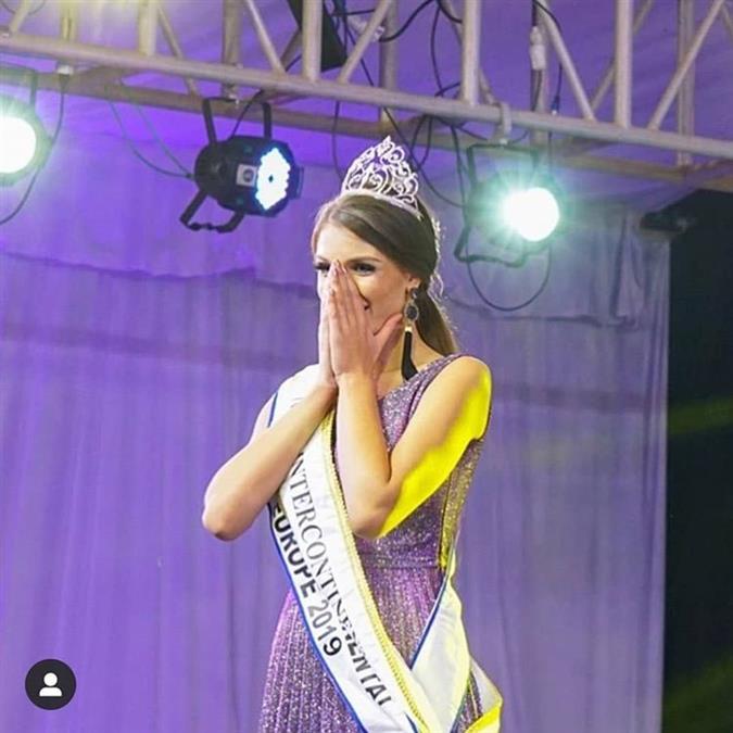 Fanni Mikó of Hungary crowned Miss Intercontinental 2019