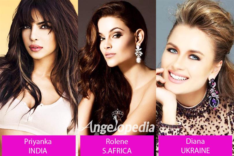 Miss World 2000, Miss World 2014 and Miss Universe Ukraine 2014