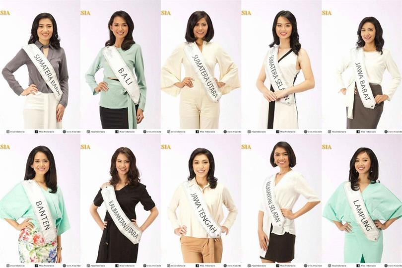 Miss Indonesia 2017 Meet the finalists