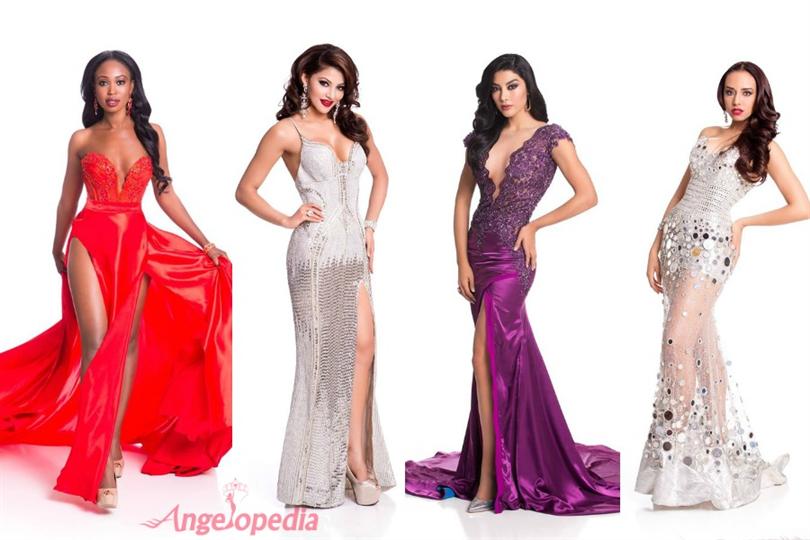 Miss Universe 2015 Delegates Evening Gown Photoshoot