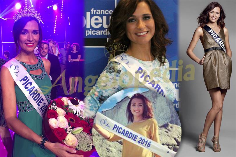 Myrtille Cauchefer crowned as Miss Picardie 2016 for Miss France 2017