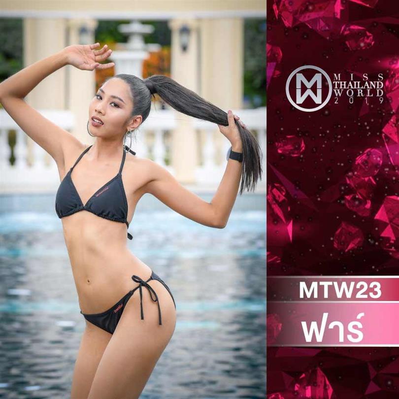 Our Favourites from Miss World Thailand 2019 Swimsuit Glam Shots