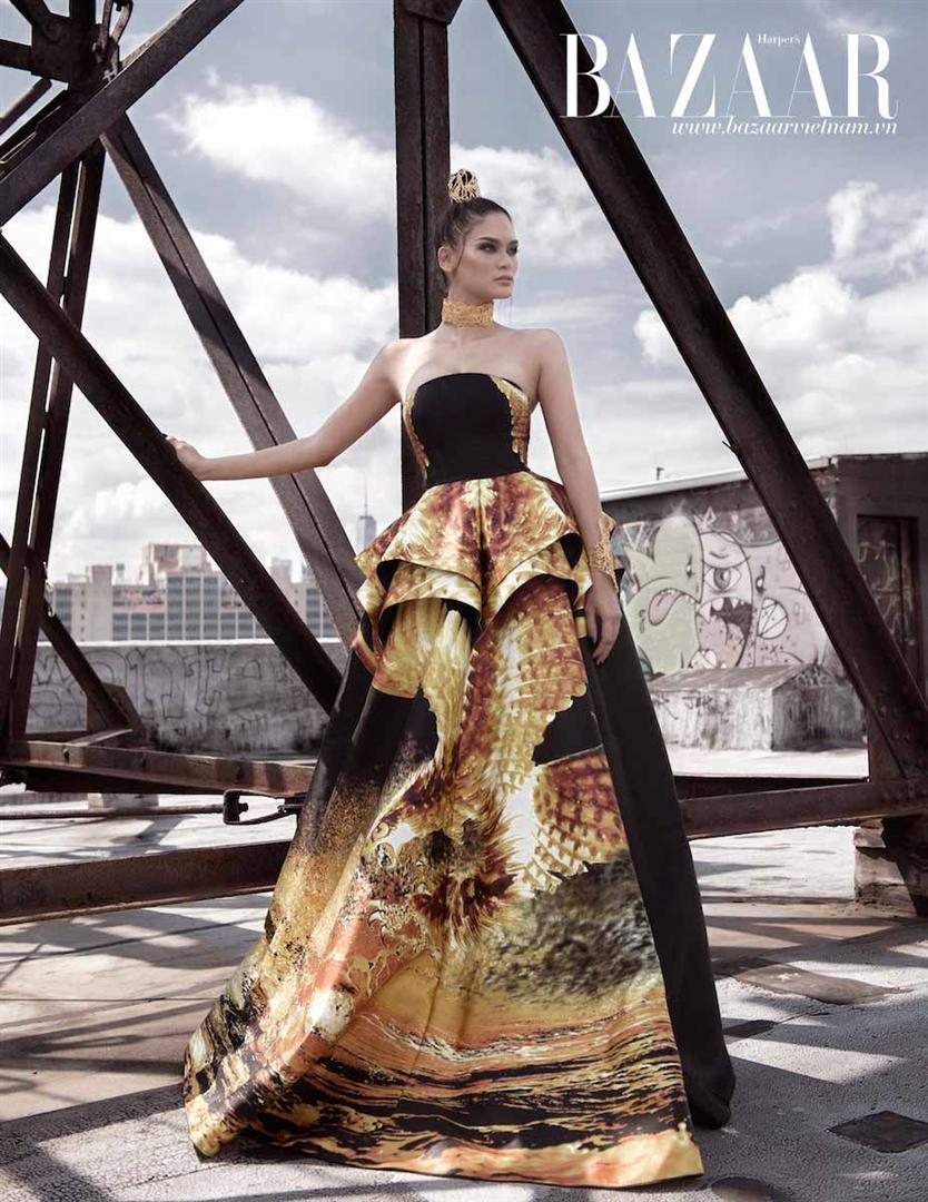 Pia Wurtzbach in a Fairytale Photoshoot for Harper’s Bazaar Vietnam