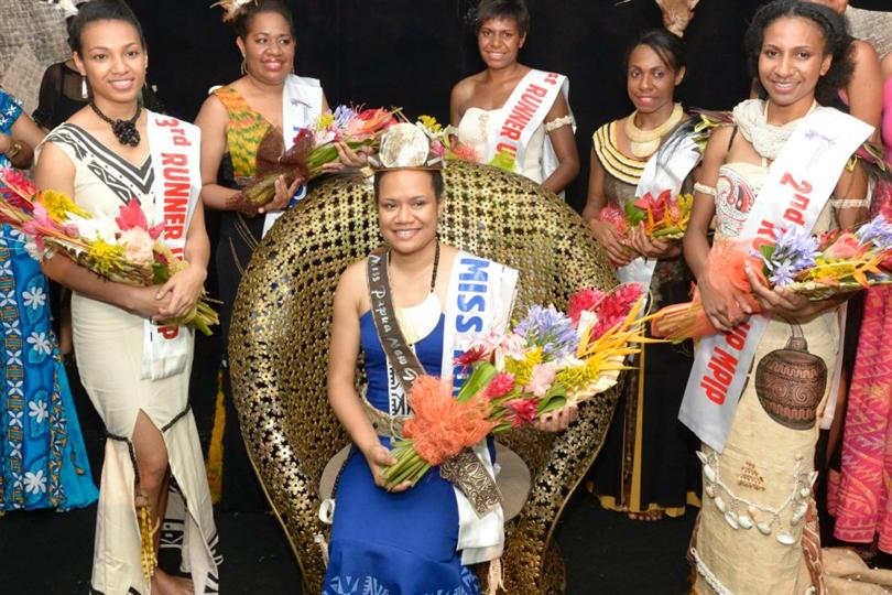 Abigail Havora crowned Miss Pacific Islands Papua New Guinea 2015