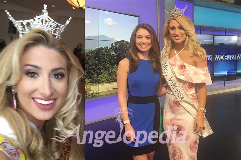 Cecili Weber crowned as Miss Virginia 2017 for Miss America 2018